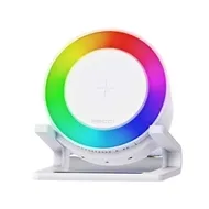 اسپیکر و شارژر وایرلس 4کاره رسی Recci 4IN1 Speaker RSK-W28