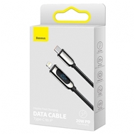 کابل لایتنینگ به Type C بیسوس Baseus Crystal Shine Fast Data Cable CAJY000201 طول 1.2 متر توان 20 وات