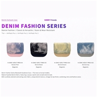 کاور ایرپاد برند نیمی مدل Nimmy Denim Fashion Series مناسب برای Apple AirPod Pro 3