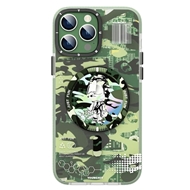 قاب YOUNGKIT یانگ کیت Camouflage Circuit Strong Anti-Drop Impact Series Green مناسب برای Apple iPhone 13 Pro Max