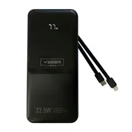 پاور بانک برند وگر مدل VEGER J-Brauv 30000mAh VP-3018