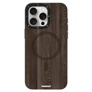 قاب YOUNGKIT یانگکیت Brown Wooden Texture Magsafe Series مناسب برای Apple iPhone 15 Pro Max