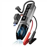 جامپ استارت و پمپ باد و جارو شارژِی پرودو Porodo Ignatov Jump Starter & Air Pump with Handheld Vacuum PDJS41BK
