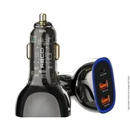 شارژر فندکی شفاف 93 وات رسی Recci Journey Transparent Car Charger RCC-N18
