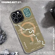 قاب YOUNGKIT یانگکیت Brown Road Series Apple iphone مناسب برای Apple iPhone 13