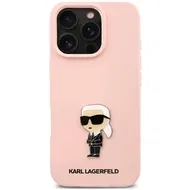 قاب برند کارل لاگرفلد karl Lagerfeld سیلیکونی Silicone مناسب برای Apple iPhone 16 Pro Max