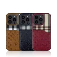 قاب پولو  مدل جا کارتی Santa Barbara Polo Plaid مناسب برای Apple iPhone 13  Pro Max