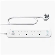 چند راهی برق 2 متری انکر Anker 6-in-1 USB Power Strip مدل A9141