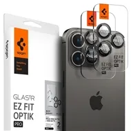 محافظ لنز دوربین اسپیگن مدل EZ Fit Optik Pro برای iPhone 14 Pro Max  بسته 2 تایی