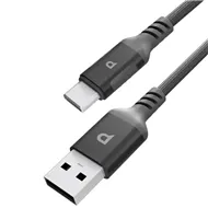 کابل فست شارژ تایپ سی پاورولوژی 20 وات طول 2 متر مدل PCAB022GY