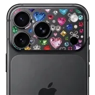 محافظ دور لنز طرح Gem برند بلو مدل Blueo Invisible Shock-Resistant Lens Protection مناسب برای Apple iPhone 18 Pro