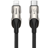 کابل لایتنینگ به Type c بیسوس توان 2.4 آمپر طول 1 متر Baseus Fish eye Cable CATLYY-01