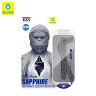 محافظ صفحه پرایوسی بلو یاقوتی با اپلیکاتور Blueo SAPPHIRE HD Privacy Screen Protector مناسب برای Apple iPhone 17 Pro Max