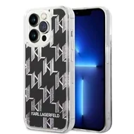 کاور کارل لاگرفلد مدل GLITTER MONOGRAM PATTERN مناسب برای گوشی موبایل اپل Apple iPhone 14 Pro Max