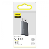 فلش مموری و آداپتور شارژ بیسوس Baseus Enjoy Music U-Disk 32GB ACUP-B0A ظرفیت 32 گیگابایت