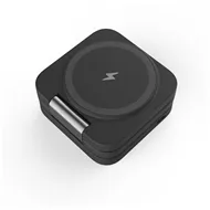 شارژر وایرلس تاشو سه کاره پرودو Porodo 3in1 Magsafe PD-3N1FMC