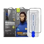 گلس برند BLUEO بهمراه ابزار نصب مدل Corning Glass With Applicator مناسب برای Apple iPhone 15 Pro Max
