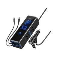 چند راهی برق خودرو پاورولوژی Powerology 300W Car Power Inverter PWCPI300WBK توان 36 وات