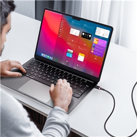 کابل شارژ دو سر تایپ سی 1 متر بیسوس Baseus Dura 240W Charging Data Cable CB000169