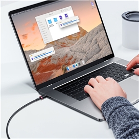 کابل شارژ دو سر تایپ سی 1 متر بیسوس Baseus Dura 240W Charging Data Cable CB000169