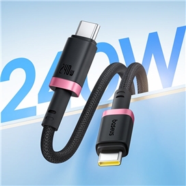 کابل شارژ دو سر تایپ سی 1 متر بیسوس Baseus Dura 240W Charging Data Cable CB000169