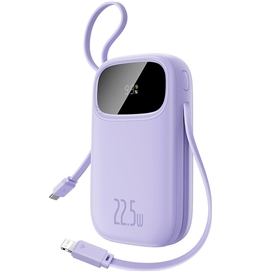 پاوربانک 22.5 وات 20000 با کابل تایپ سی و لایتنینگ بیسوس Baseus Qpow 3 Power Bank PPQD3-2022D