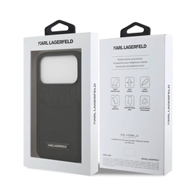 قاب آیفون برند کارل لاگرفلد مدل KARL CARDSLOT با جای کارت مناسب برای Apple iPhone 17 Pro