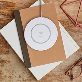 پایه شارژ 7.5 وات بی سیم بلکین Belkin Boost Up Wireless Charging PAD مدل F7U027drWHT